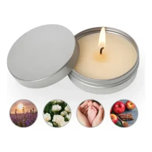 kit 100 latinhas velas perfumadas aroma festa evento