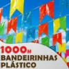 Kit 1000 Metros Bandeirinhas Festa Junina Plástico São João Arraia Colorido DEKASA