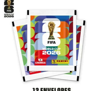Kit 12 Envelopes 84 Figurinhas Copa do Mundo 2026 Panini