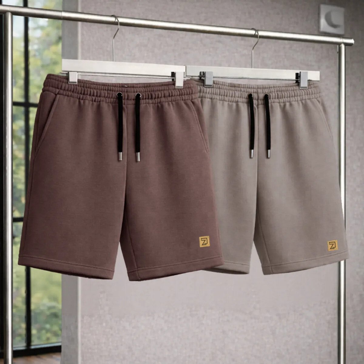 Kit 2 Bermuda Shorts Masculino Moletinho Curta Kit de …