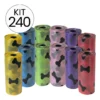 Kit 240 Saquinhos Higiênicos RM MultiCoisas para Pets