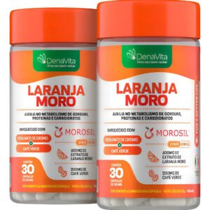 Kit 2x Laranja Moro Morosil + Cromo + Café Verde – Denavita