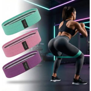 Kit 3 Faixas Elásticas Mini Band Super Band P/ Treino Exercícios Academia Funcional Fisioterapia Resistência Extensor Esporte Ginástica Pilates Cross Training + Manual De Treinos – Topsand Activewear
