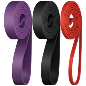 Kit 3 Pilates Super Bands Elastico-treino Musculaçao Faixa