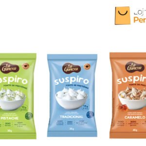 Kit 3 – Suspiro Doce Proteico Com Whey Protein – La Ganexa