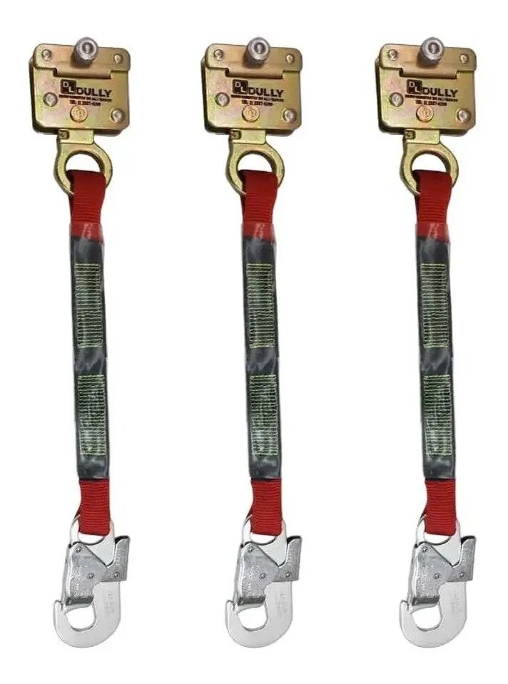 Trava Quedas Dully DLTC-03 Desconto Frete Grátis Oferta Kit 3 Trava Quedas Para Corda 12mm Dully DLTC-03 – equipamento de segurança para trabalhos em altura