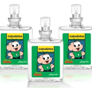 Kit 3 Perfumes Colônia Miniatura Cebolinha Turma da Mônica Jequiti 25ml