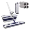 Kit 4 Refil Mop Esfregão Giratório 360° Limpeza Balde Piso