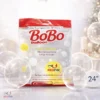 Kit 50 Balões Bubble Transparentes Redfin de 24 Polegadas para Festas e Decoração