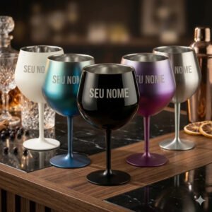 Kit 50 Copo Taças Térmica Personalizada 410ml Empresa Brinde