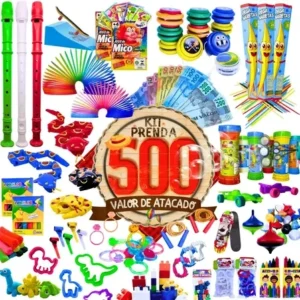 Kit 500 Prenda Festa Junina Brinquedos Doação Brinde Criança