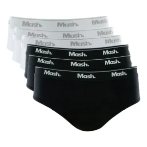 Kit 6 Cuecas Masculino Slip Mash Algodão Macio Original Frete Grátis