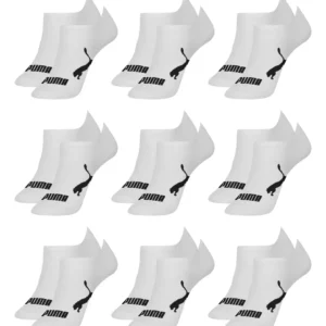 Kit 9 Pares Meias Puma Soquete Cano Curto Sapatilha Original Conforto