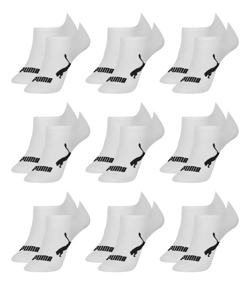 Kit 9 Pares Meias Puma Soquete Cano Curto Sapatilha Original Oferta Kit 9 Pares Meias Puma Soquete Cano Curto Sapatilha Original Conforto