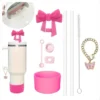 Kit 9 Pçs Acessório Compatível Copo Stanley Material Premium