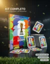 Kit Álbum Capa Dura e 140 Figurinhas Panini Copa do Mundo 2026