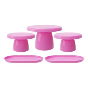 Kit Aniversário 5 Peças Mesa Doce Decoração Festas