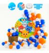 Kit Arco Balão Nas Cores Bolofofos Decoração Festa 150pçs