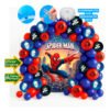 Kit Arco Desconstruído Homem Aranha 126pçs para festa