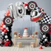Kit Arco Desconstruído Piloto Carros Moto Premium Com Número