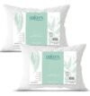 Kit C/2 Travesseiros Luxo Matelado Fibra Antialérgica 50×70 Branco