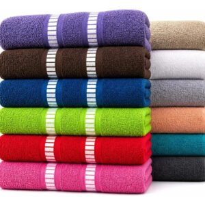 Kit 4 Toalhas De Banho Gigante 80x150cm Laune Haus 100% Algodão Sortidas