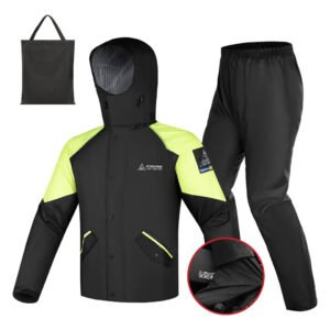 Kit Capa De Chuva Roupa Conjunto Para Motoqueiro Reforçada