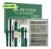 Kit Cílios Postiços Extensão De Cílios Clássico Keyyou 9-16