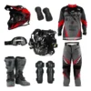 Kit Motocross Pro Tork Completo Equipamento Trilha Off-Road
