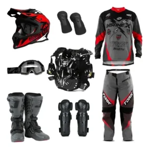 Kit Motocross Pro Tork Completo Equipamento Trilha Off-Road