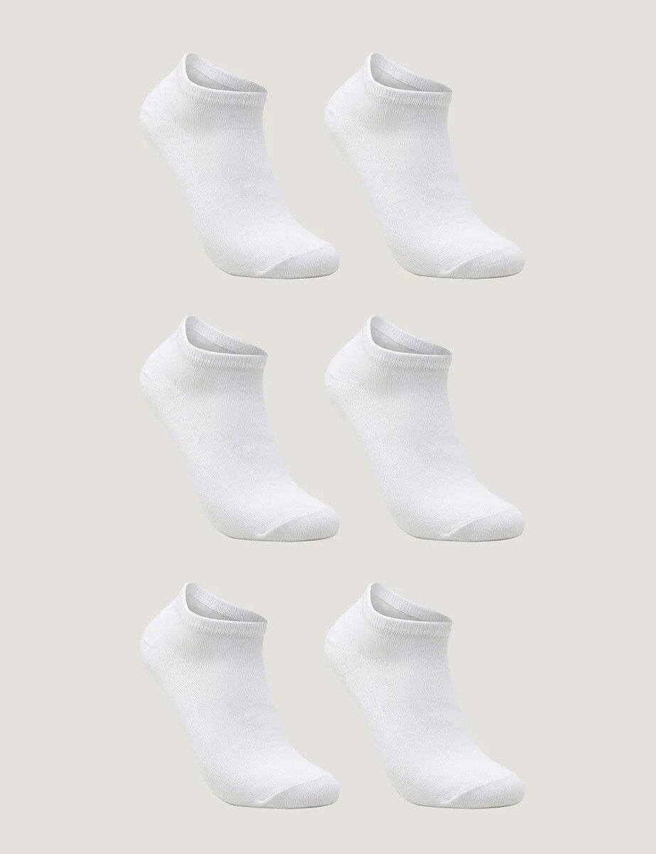 Kit De 6 Pares De Meias Masculino E Feminino Sapatilha Lupo Kit De 6 Pares De Meias Masculino E Feminino Sapatilha Lupo