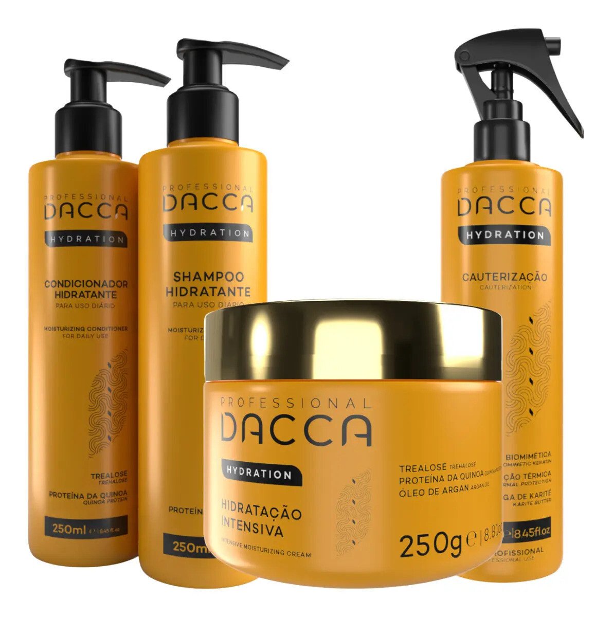Kit De Cauterização Dacca Profissional Máscara De Hidratação Kit De Cauterização Dacca Profissional Máscara De Hidratação