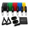 Kit Elásticos Treino Academia Exercícios Tubing Pro 11 Peças
