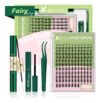 Kit Extensões De Cílios Diy Keyyou Fairy Efeito Invisível