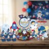 Kit Festa Astronauta Personalizado 78 Itens Decoração Pronto