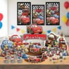 Kit Festa Carros Personalizado 78 Iten Decoração Aniversário