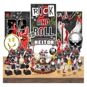 Kit Festa Pronto Rock And Roll *78 Itens*