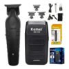 Kit Kemei Máquina Corte Km-2299 E Acabamento Km-1102 Bivolte