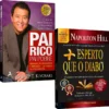 Kit Mais Esperto Que O Diabo + Pai Rico Pai Pobre