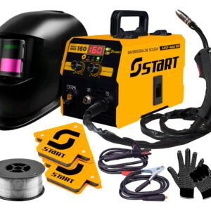 Kit Máquina De Solda Inversora Tocha + Máscara Acessórios