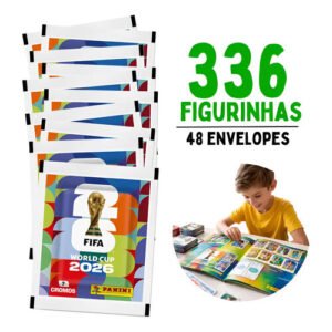 Kit Pacotes De Figurinhas Copa Do Mundo Fifa 2026 Panini