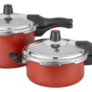 Kit Panela De Pressão Antiaderente 4,5 Litros + 3 Litros