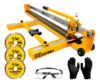 Kit Riscadeira Pisos Profissional 90cm Guia Laser Acessórios