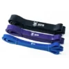 Kit Super Band 3 Intensidades Odin Fit Elasticos Power [preto, Violeta-escuro, Azul]
