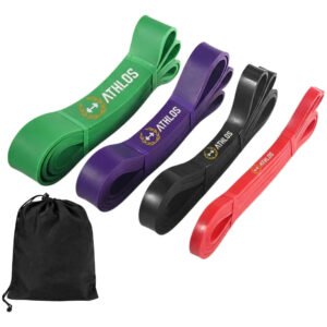 Kit Super Band 4 Intensidades Faixa Elástica Power Com Bolsa