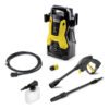 Lavadora De Alta Pressão Kärcher Prática Black 1500 Psi/libras 1400w 300l/h Com Aplicador De Detergente E Lança Regulável 127v Amarelo/preto