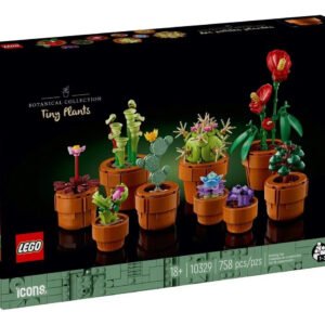 Lego Botanical Collection 10329 Plantinhas – Quantidade De Peças 758