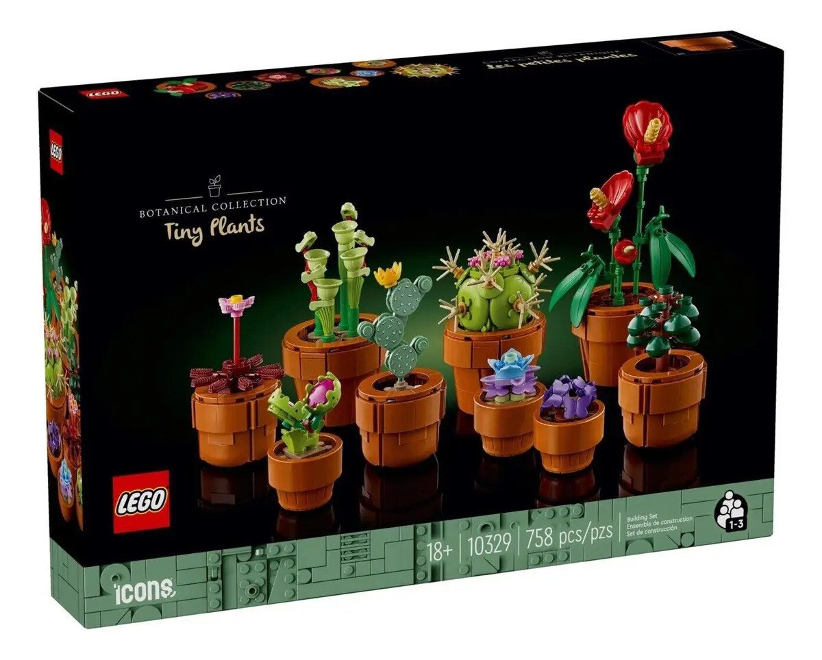 Lego Botanical Collection 10329 Plantinhas - Quantidade De Peças 758 Lego Botanical Collection 10329 Plantinhas - Quantidade De Peças 758