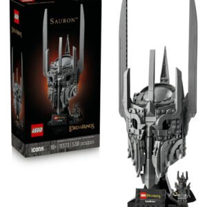 Lego Icons O Senhor Dos Anéis: Capacete Do Sauron 11373; Para Fãs Adultos E Colecionadores 538