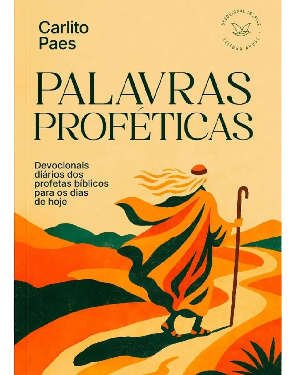 Livro Devocional Palavras Proféticas | Carlito Paes - Fé Crista Religião Religioso Dia A Dia, De Carlito Paes, Vol. Único. Editora Inspire, Capa Mole (2025) Livro Devocional Palavras Proféticas | Carlito Paes - Fé Crista Religião Religioso Dia A Dia, De Carlito Paes, Vol. Único. Editora Inspire, Capa Mole (2025)